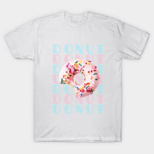 Glazed pink donut T-Shirt